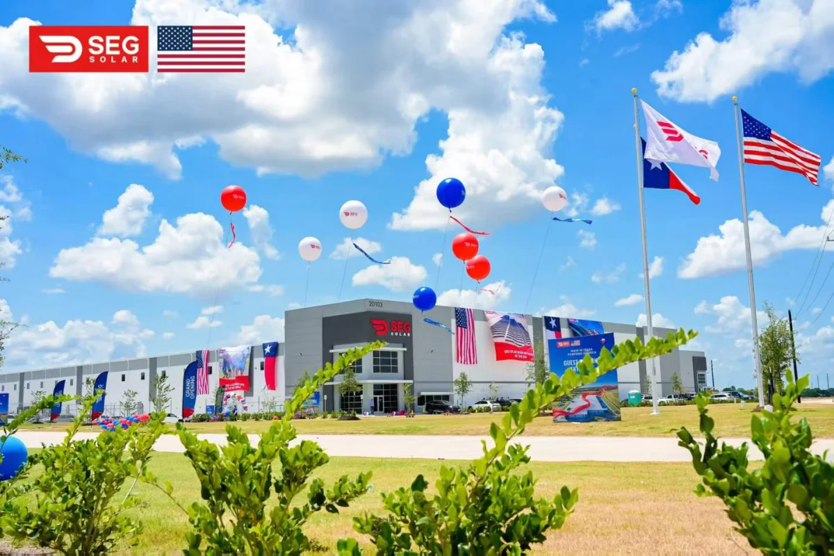 SEG Solar 4GW Factory 2 — Pusok Rd, Tomball TX